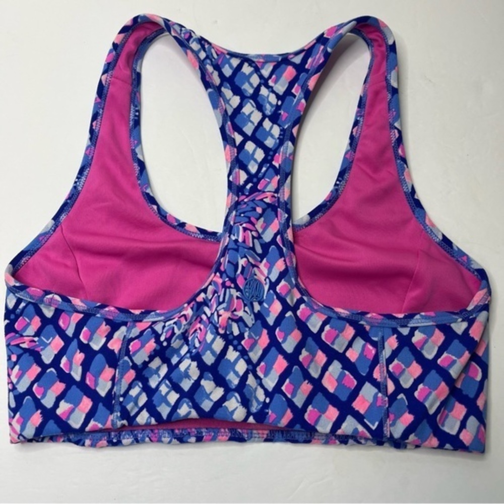 Lilly Pulitzer Luxletic Teegan Sport Bra Toe In XS - Picture 4 of 10